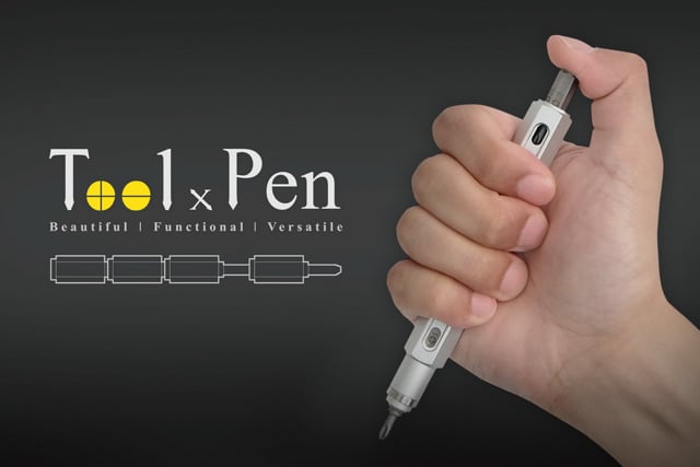 Tool Pen Premium Edition // Imperial Hex // Black (Snow Silver) video thumbnail