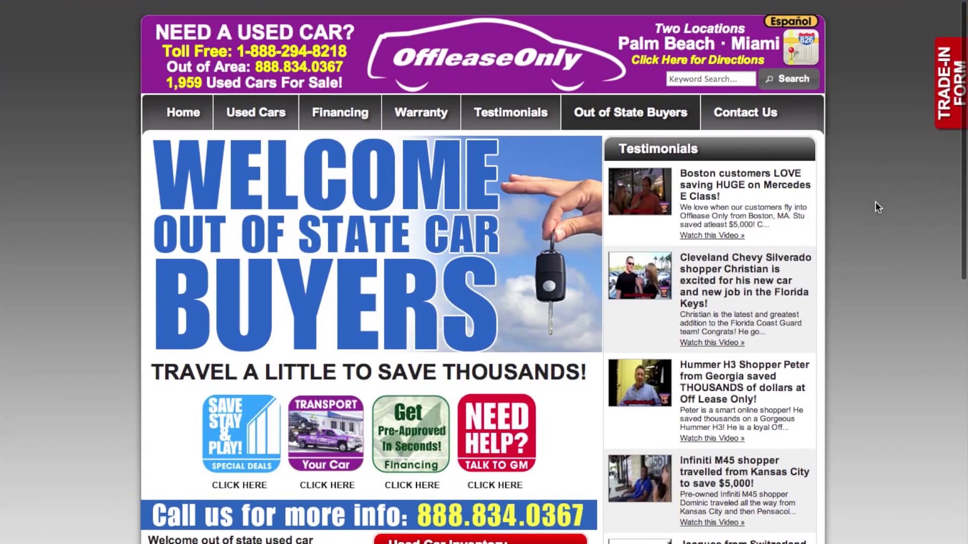 Off Lease Only Used Cars Palm Beach, Florida OffLeaseOnly Reviews