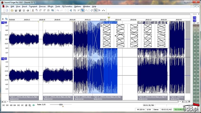 Przygotowanie płyty do tłoczni w Sony Sound Forge