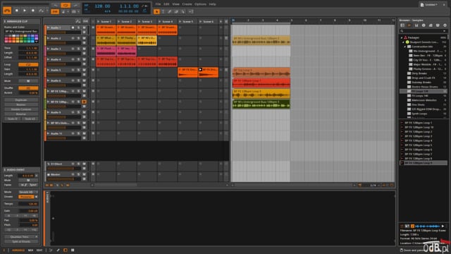 Nagrywanie improwizacji w sekcji aktywatora w Bitwig Studio