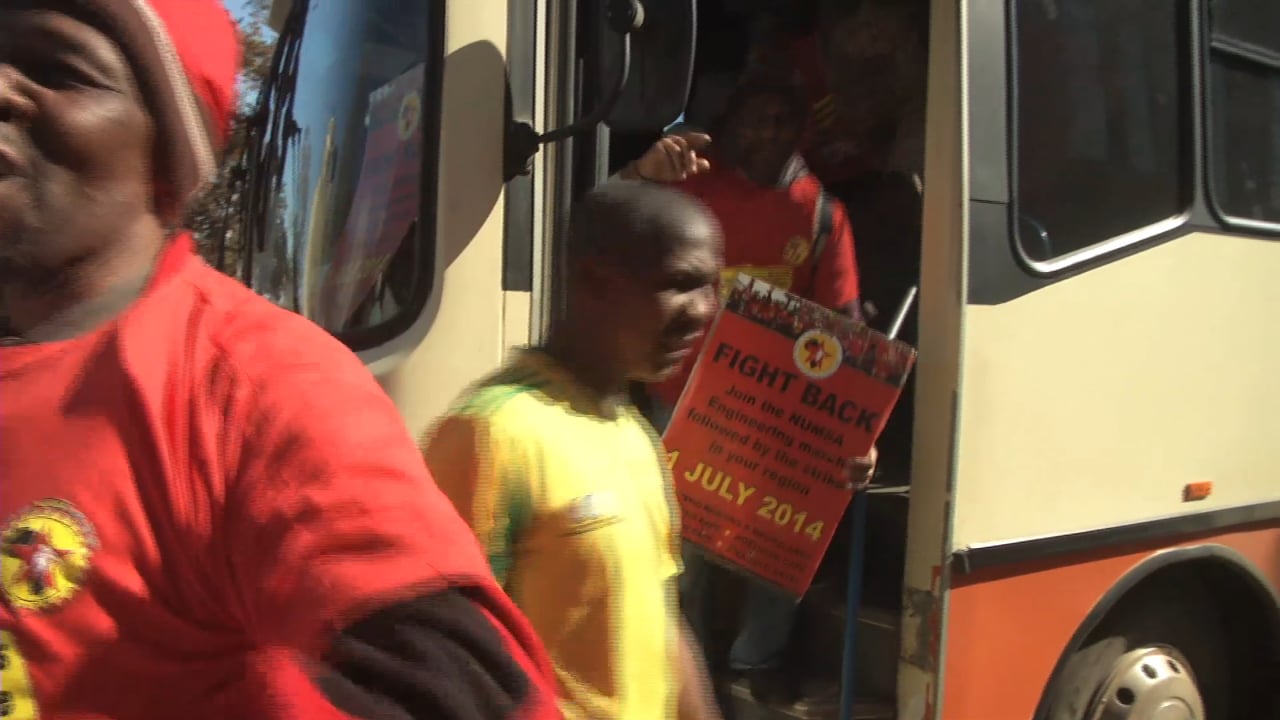 NUMSA Strike Day 01.mov