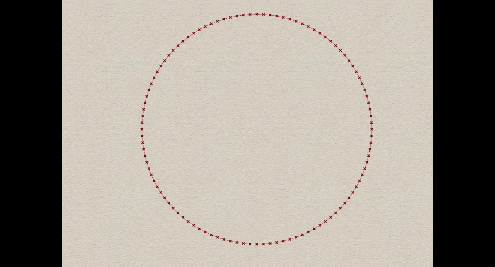 circle = infinite no. of polygon sides on Vimeo