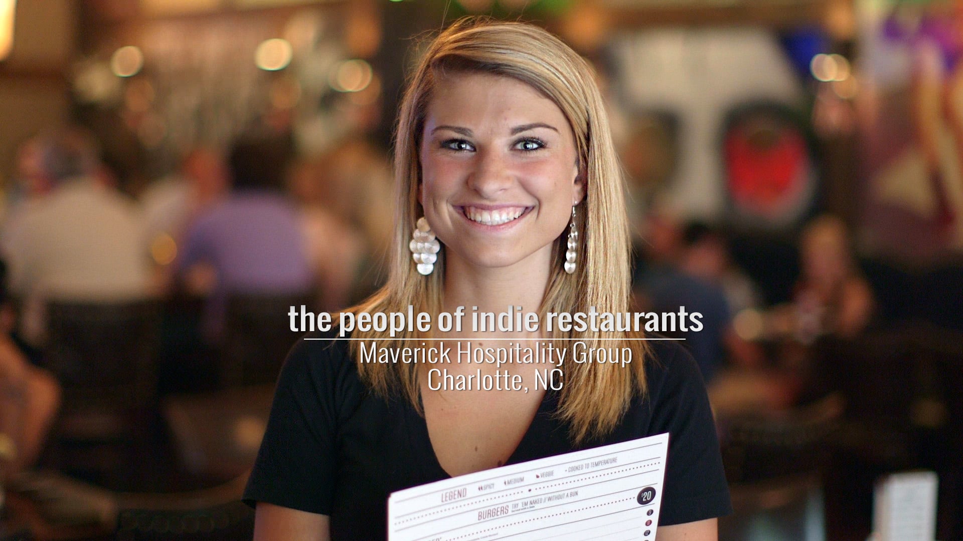 The people of indie restaurants - Maverick Hospitality Group, Charlotte N.C.