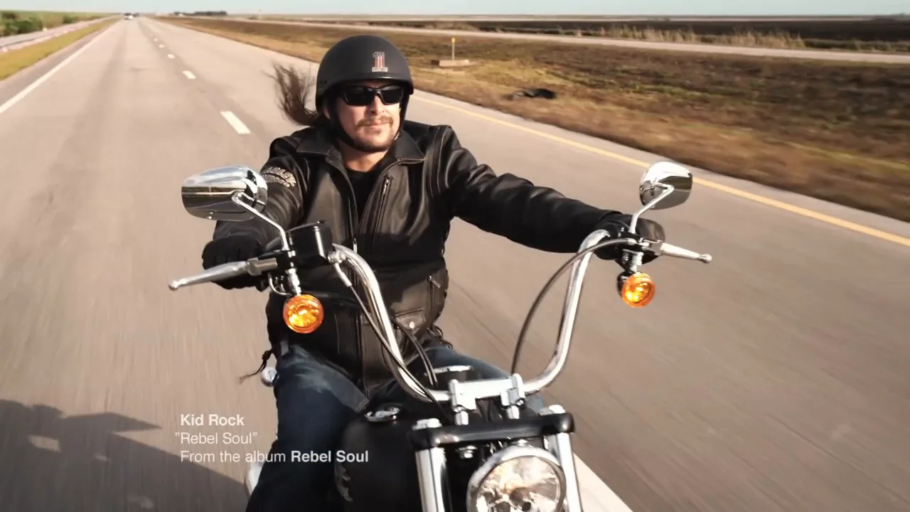 Kid Rock Rebel Soul National All Internet 60 Harley Davidson Commercial Spot