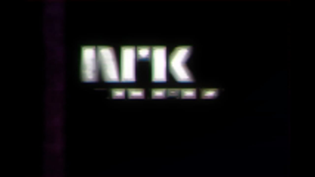 NRK logo glitsj med vhs effekt