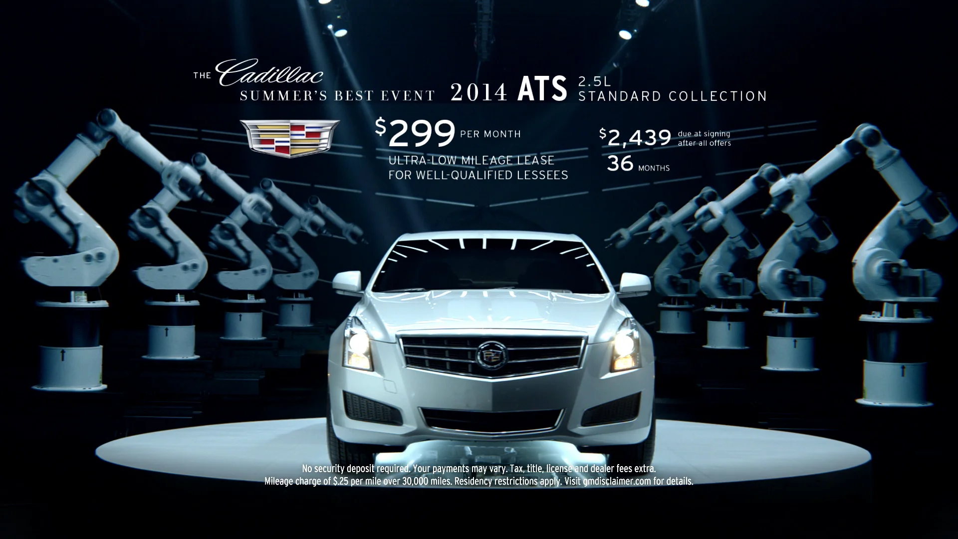 Cadillac Robot Arms - ATS on Vimeo