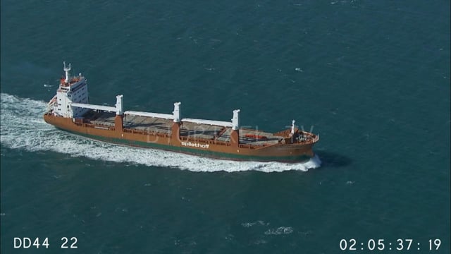 Aerial - Commercial shipping