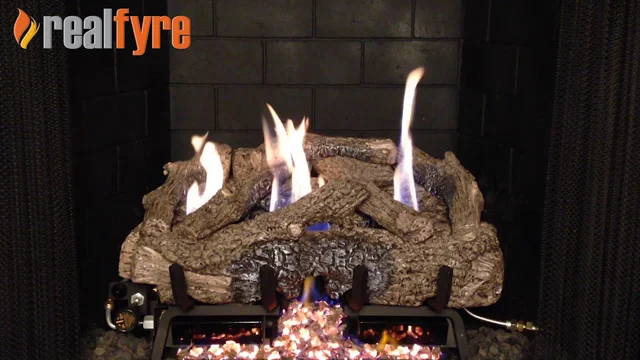 Real Fyre CHFR-16/18 16/18 Charred Frontier Oak Logs