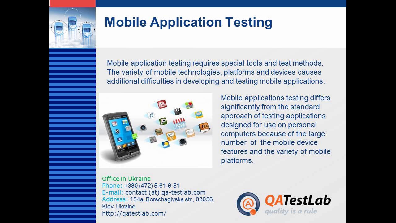 Mobile Application Testing on Vimeo