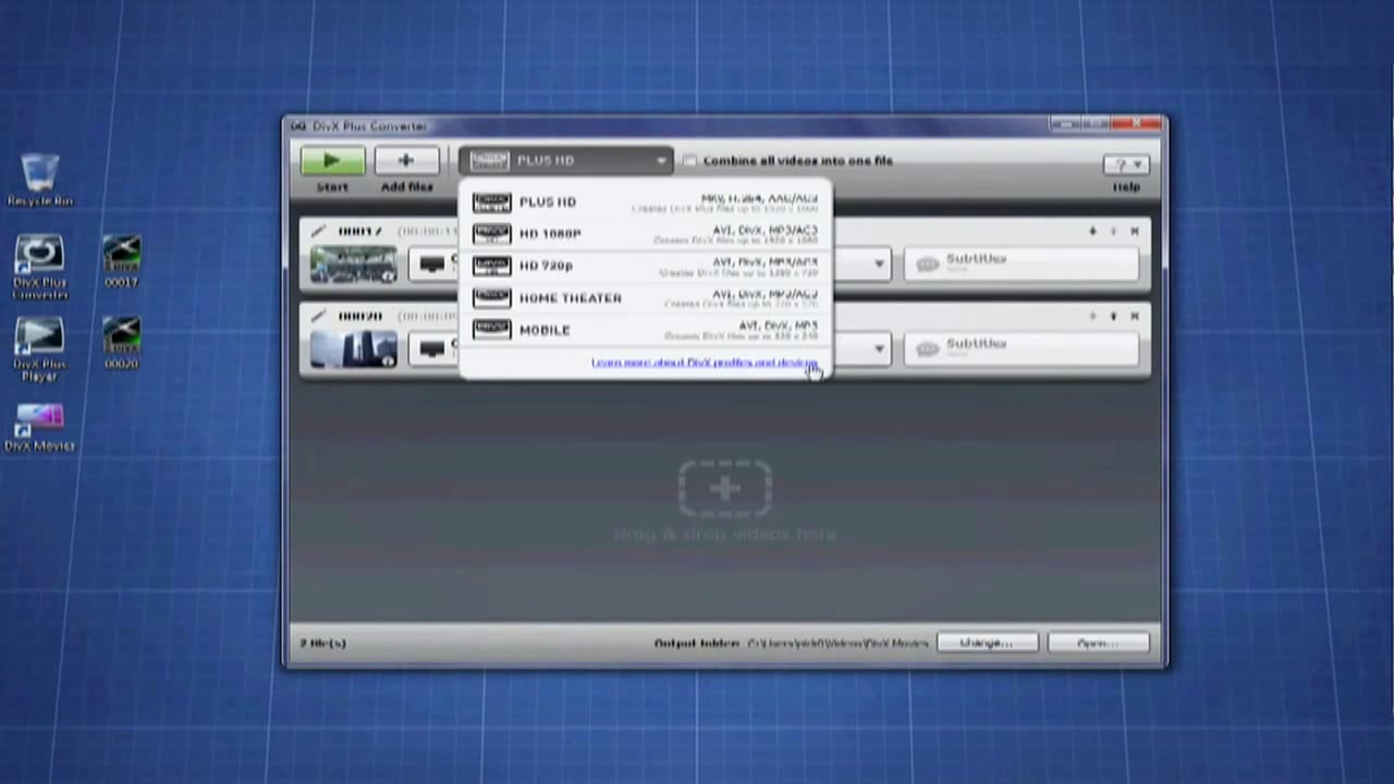 DIVX IS THE GREATEST VIDEO EDITING PROGRAM TO SAVE UPLOAD TIME BY TWO ...