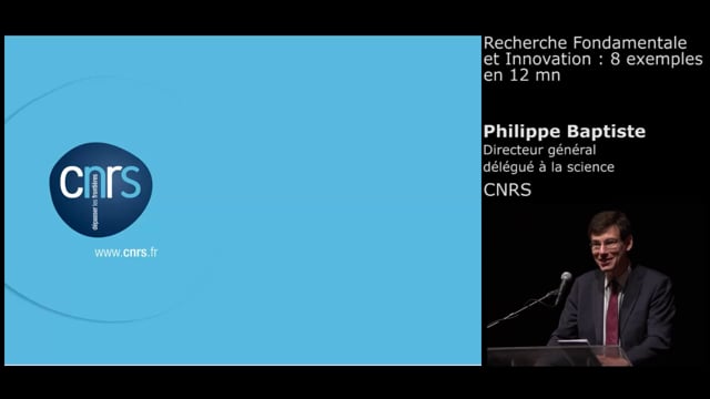 Philippe Baptiste, D G Délégué Science CNRS