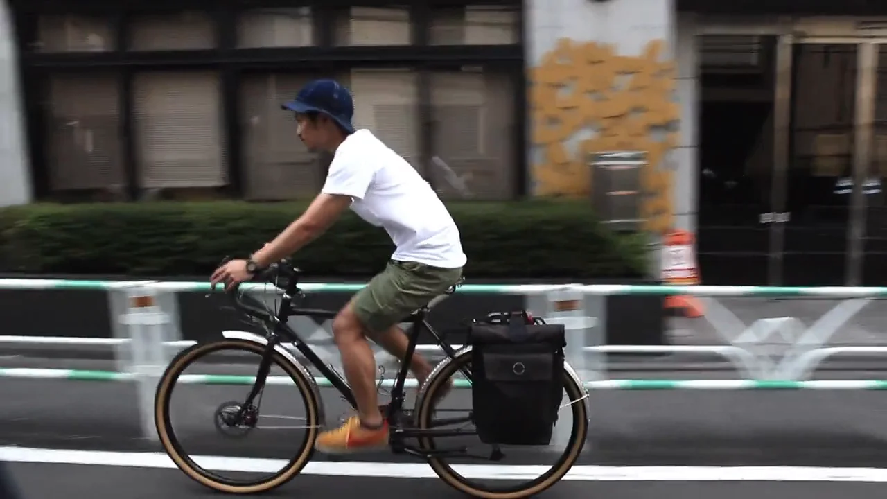 FAIRWEATHER* pannier (black) - BLUE LUG ONLINE STORE FAIRWEATHER* pannier (black) - BLUE LUG ONLINE STORE