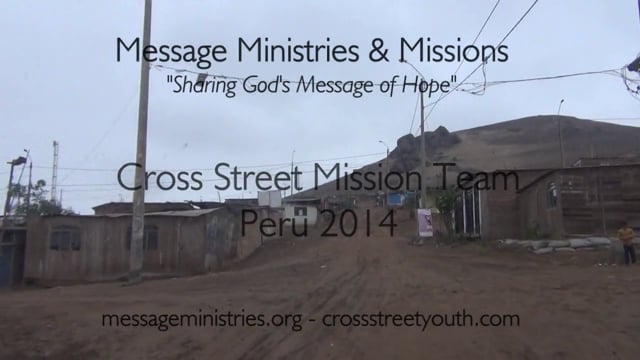 2014 Peru - Cross Street Team