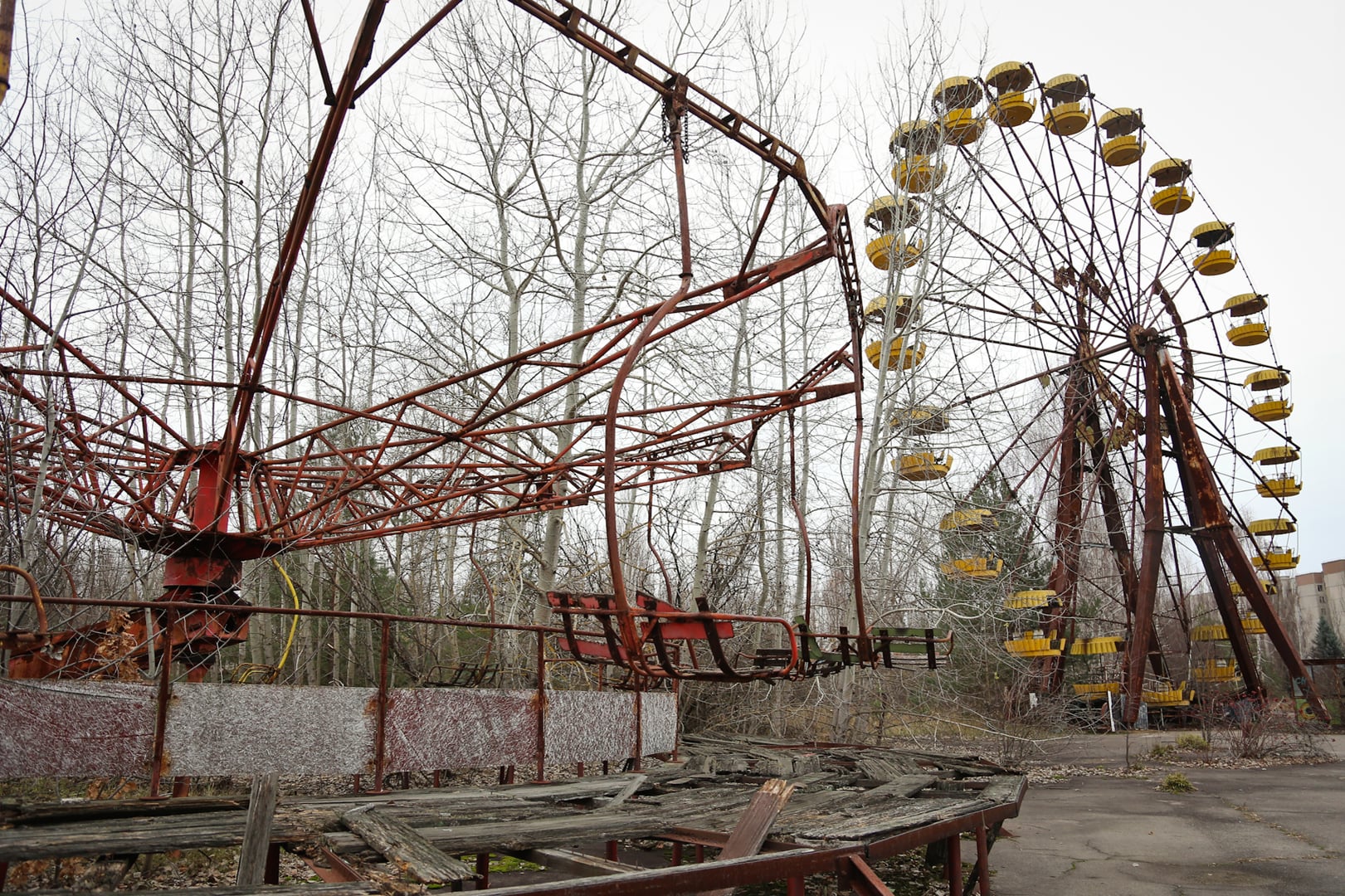 Аномалии Чернобыльской зоны