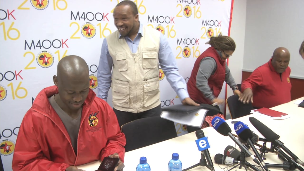 NUMSA STRIKE CONTINUES.mov