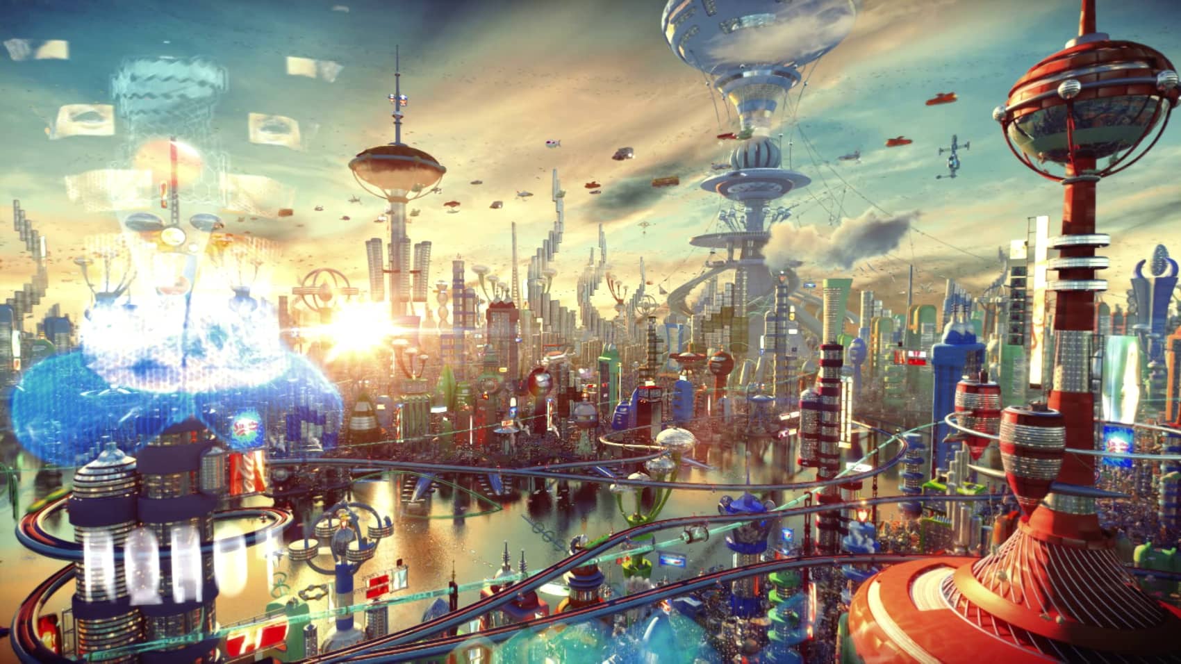 フル3dなのにレトロフューチャー風のロシア製アニメーション Futurama 3d Dna