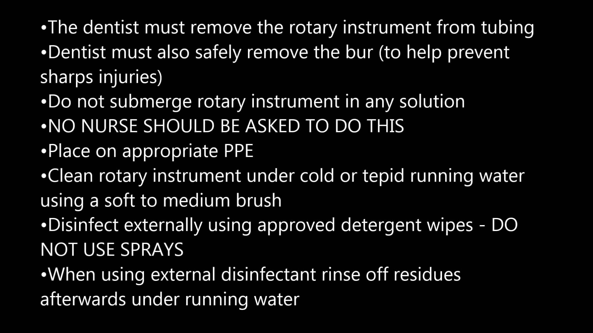 Handpiece Maintenance on Vimeo