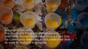 NOMO | Mural Arts Program Paint Day (MLK Recreation Center Mural)