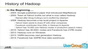 An Introduction to Hadoop 