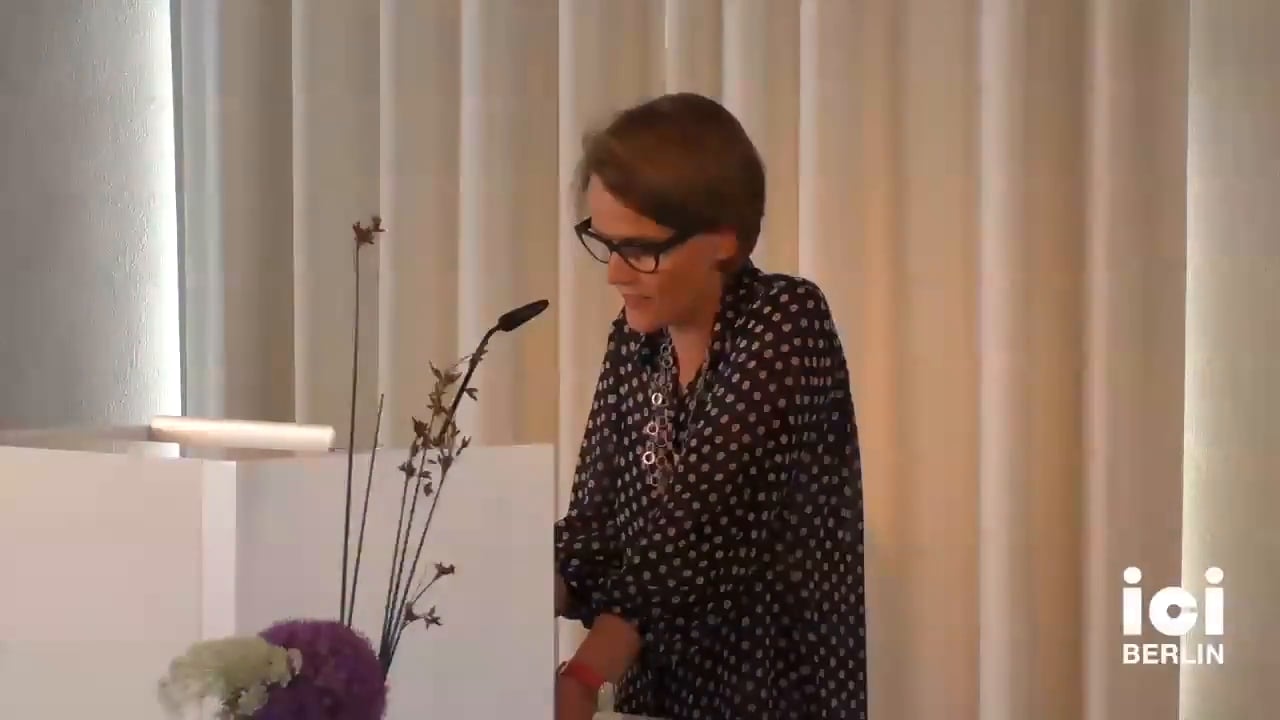 Talk by Judith Kasper [Part 1, 2]