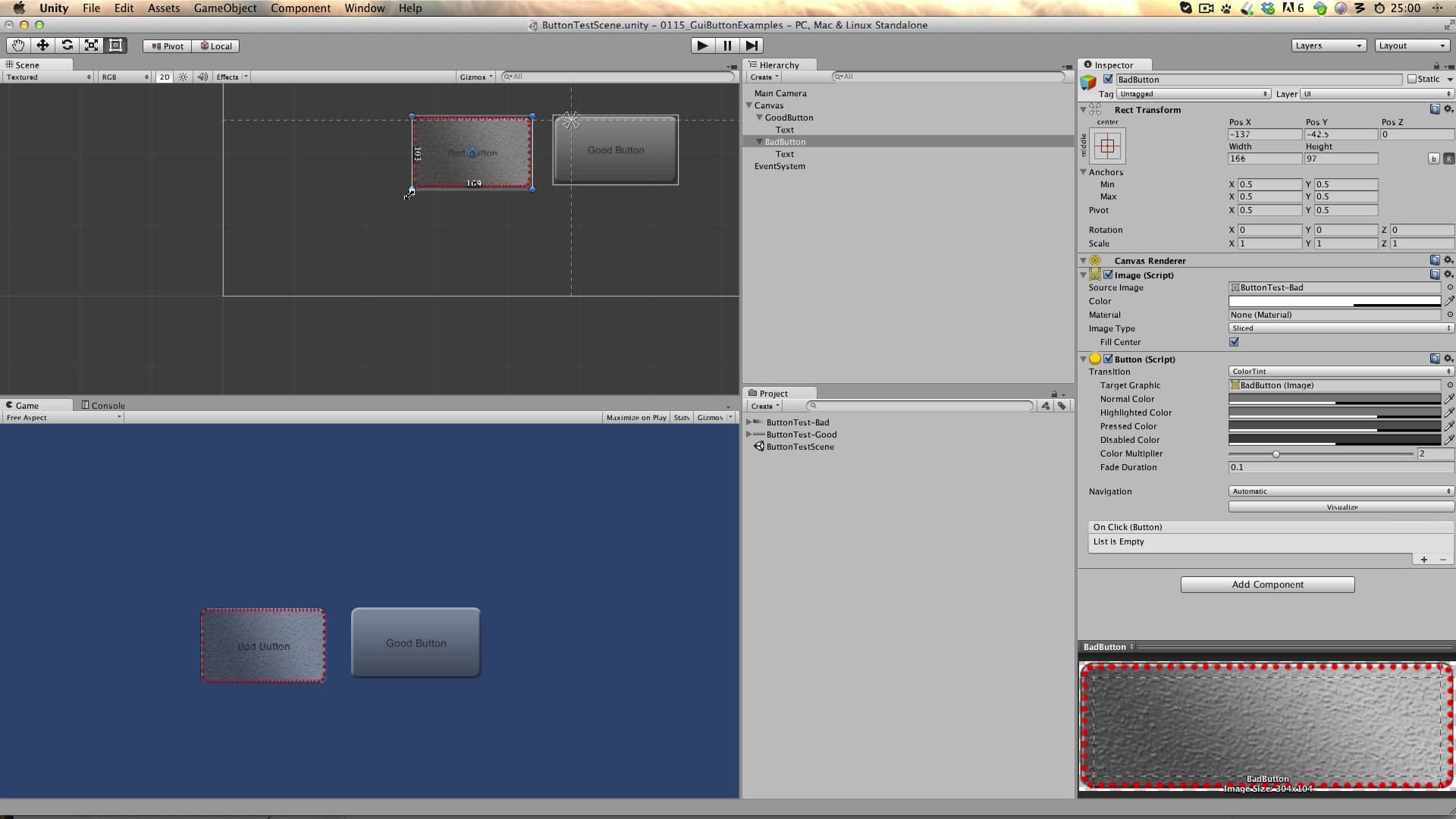Unity GUI Button Design on Vimeo