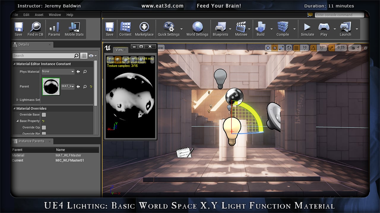 UE4 Lighting: Light Function Material On Vimeo