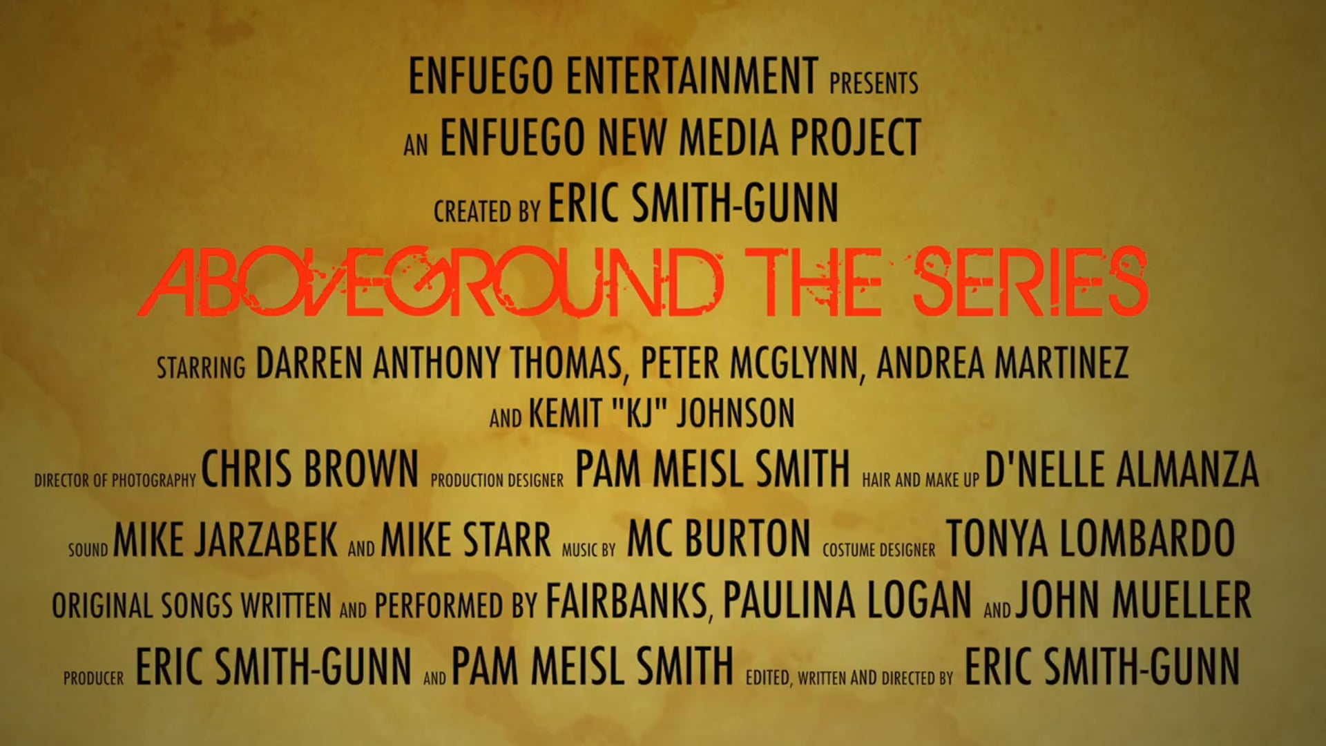 AboveGround The Series Trailer - Season One