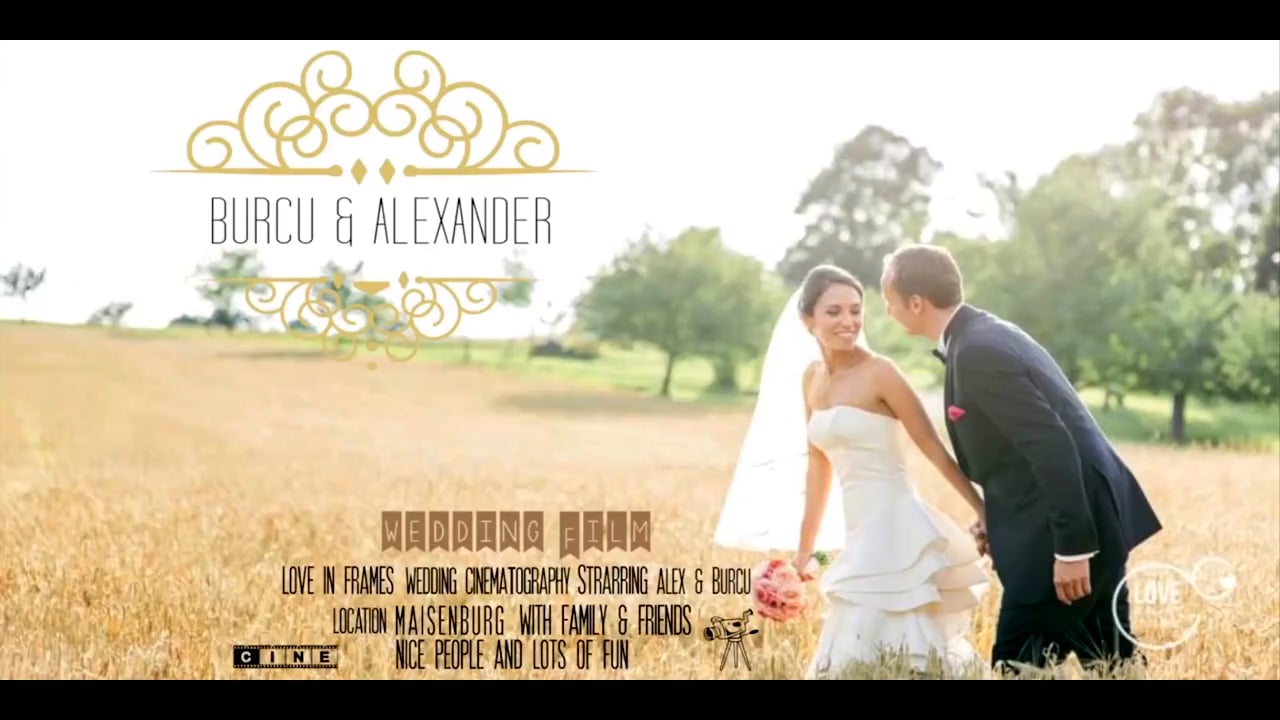 BURCU & ALEX WEDDING TRAILER