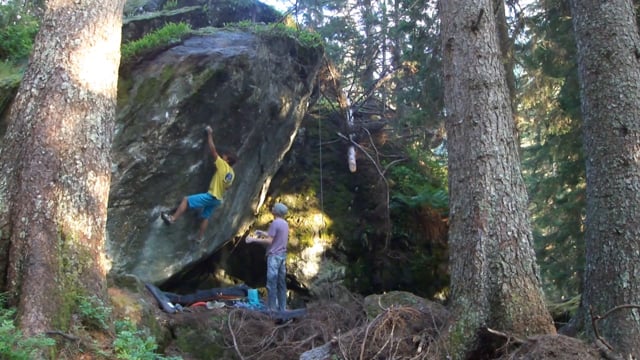 Swiss summer bouldering - part3