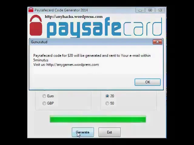 Paysafe Card Code Generator 2014 on Vimeo