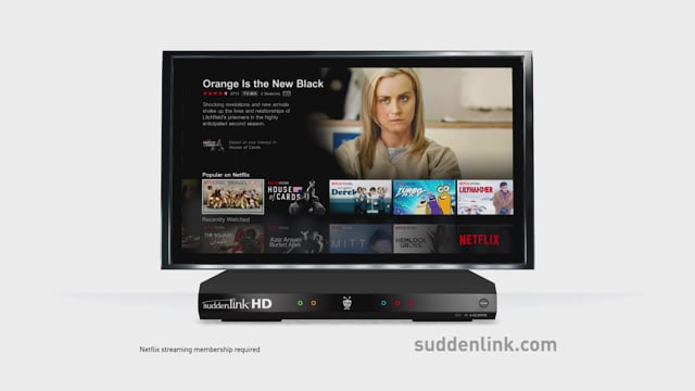 How do i get netflix with suddenlink sale