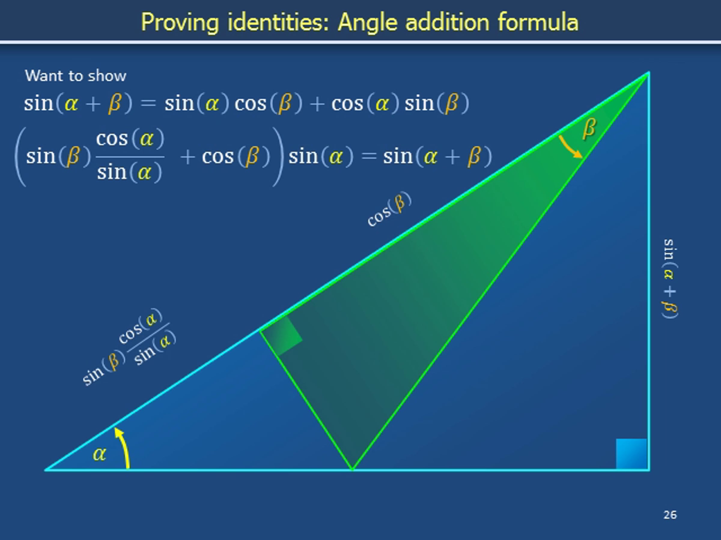 Geometry d: Right triangles and trigonometric identities | Videos ...