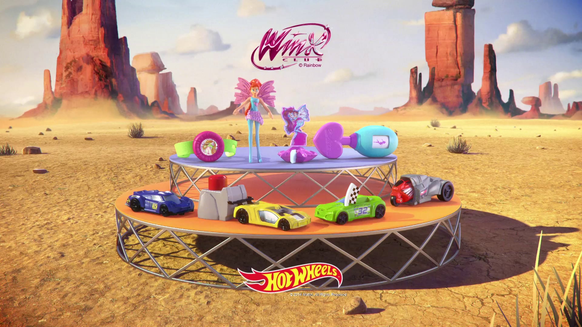 HAPPY MEAL - WINX HOTWHEELS