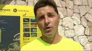 Inauguració Vies Braves a  l'Escala.
