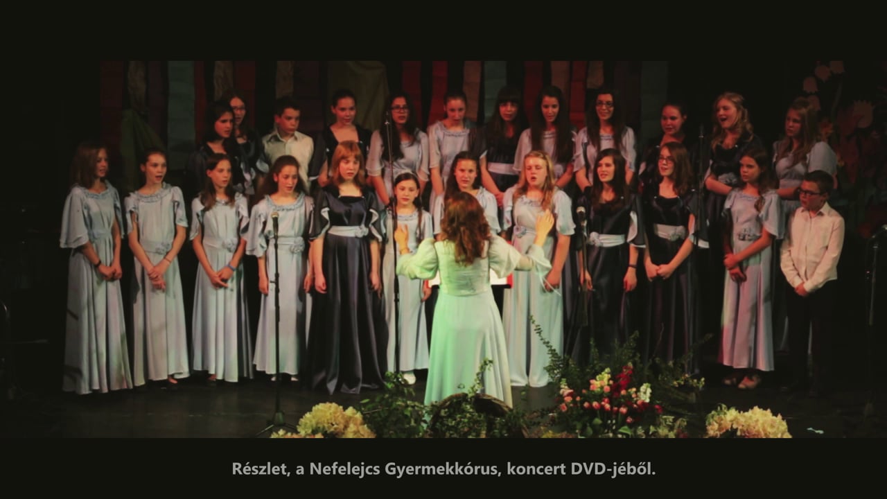 Nefelejcs Gyermekkórus Koncert (Dvd részlet)
