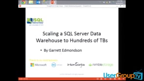 Scaling a SQL Data Warehouse to 100s of TBs