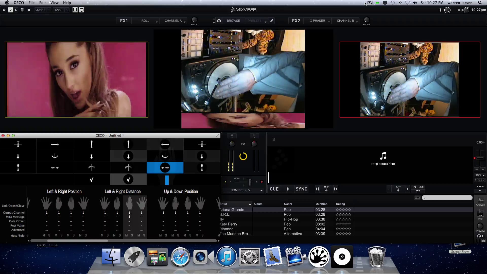 crossfading video with leap motion on Vimeo
