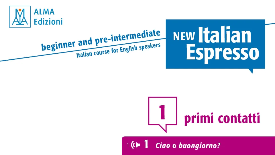 Nuovo Espresso 1 : Livre D'Apprentissage Italien Avec Audio Et Vidéo En Ligne