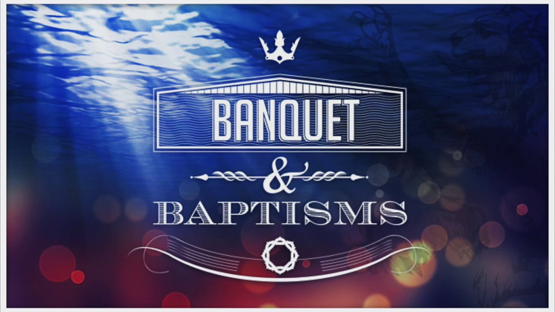 Banquet & Baptisms 26th October 2014