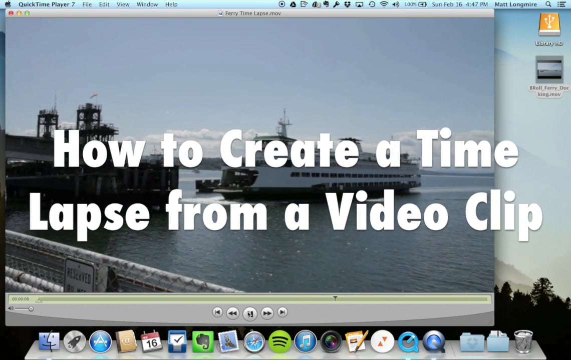 How to Convert a Video into a Time Lapse on Vimeo