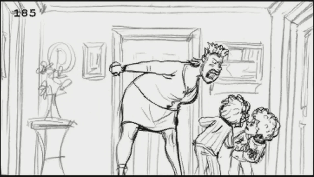 The Babysitter Storyboard af 6229caef