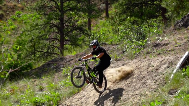 Garrett Robertson on his trails in BC | IMB | Free Mountain Bike ...