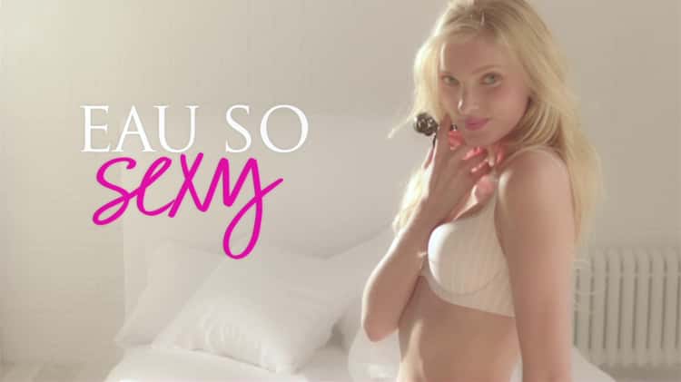 Victoria's Secret Eau So Sexy Fragrance Ad with Elsa Hosk