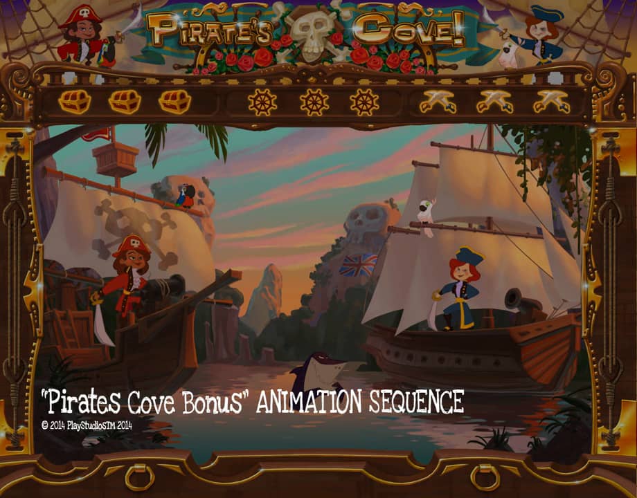 Pirate's Cove Bonus ANIMATION SEQUENCE on Vimeo