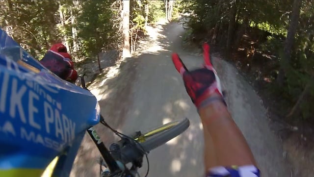 Cedric Gracia raw - Helmet cam on Dirt Merchant