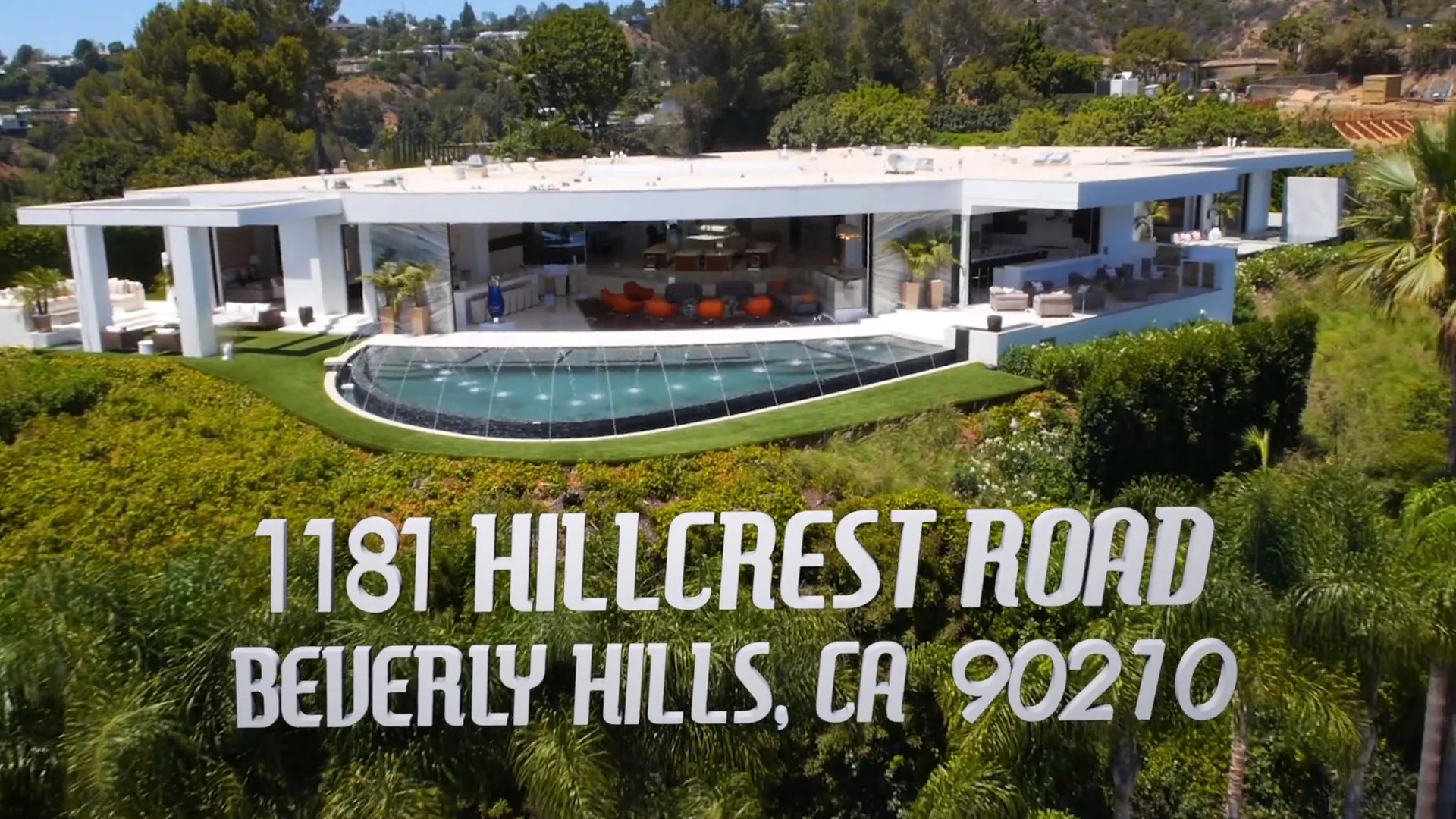 House on the hill 2点セット 1181 N Hillcrest Rd, Beverly Hills, CA 90210