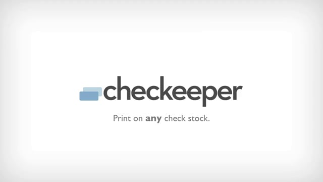 Online Check Printing With Checkeeper On Vimeo