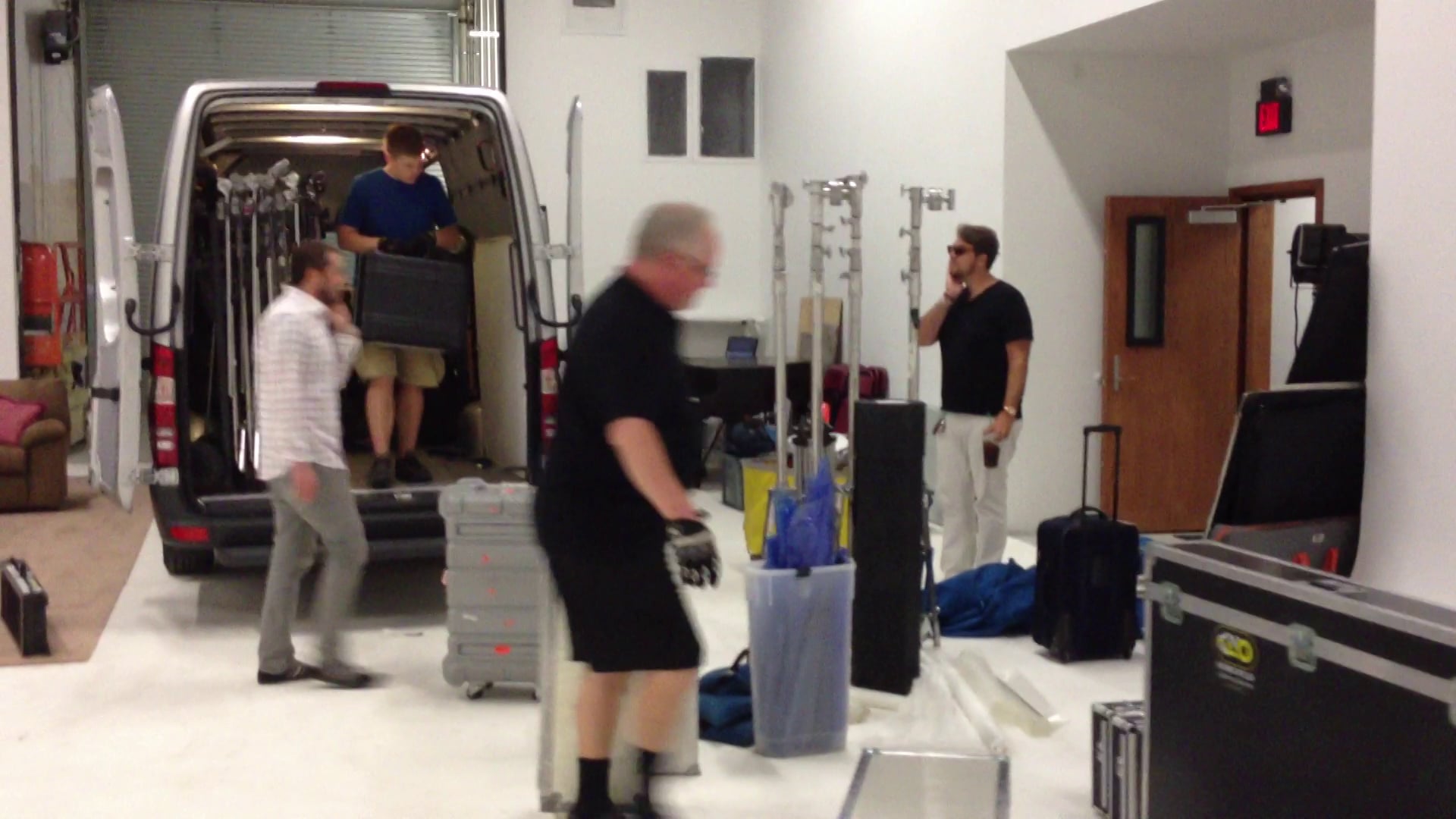 Loading into the stage on Vimeo