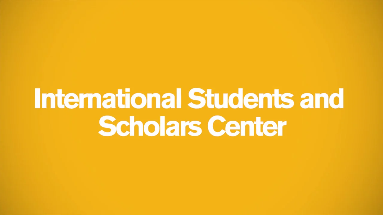 ISSC Orientation on Vimeo