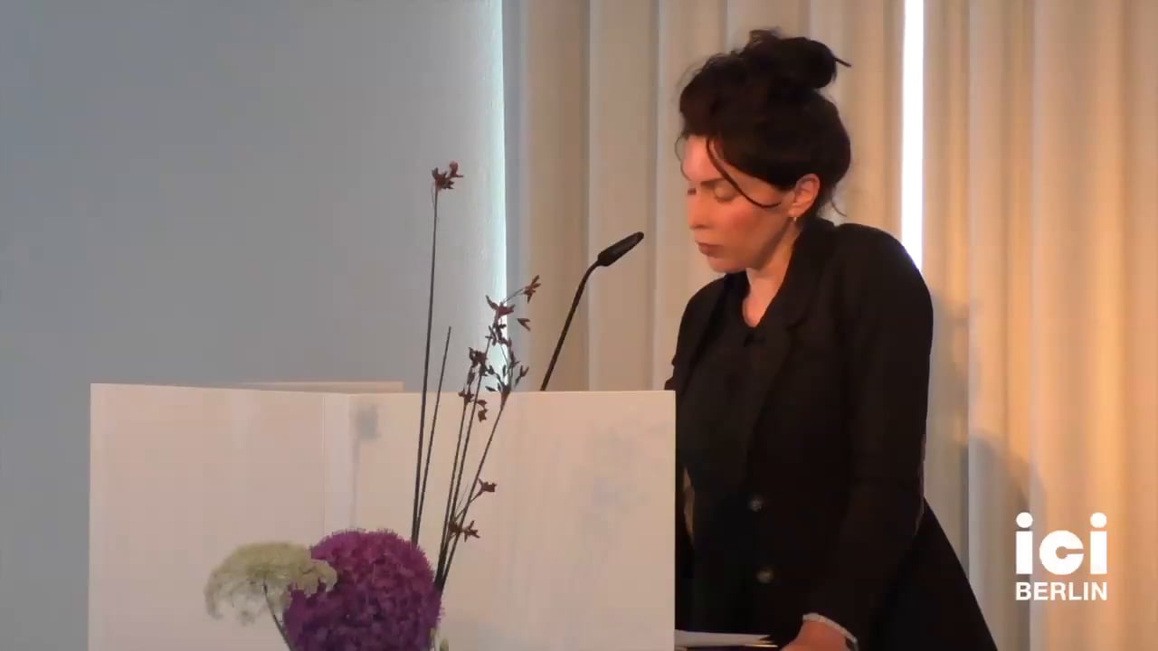 Talk by Marie Gil [Part 4, 5]